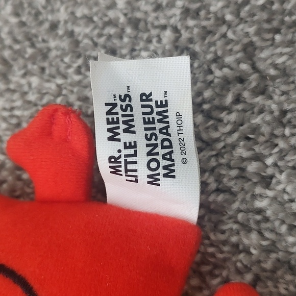 Mr. Men Little Miss Mr. Strong Hanging Plush Toy - Made For McDonalds In 2022 - Picture 4 of 6